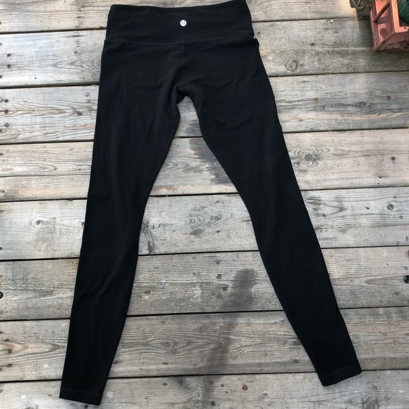 lululemon athletica Pants - Lululemon black Leggings size 6
